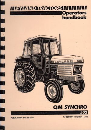 Leyland 154 and Nuffield Mini 4/25 Tractor Illustrated Parts Book 