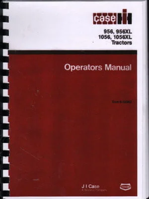 CASE IH 956, 956XL, 1056 and 1056XL Operators Manual