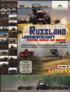 Agriculture in Russia 3 DVD Set