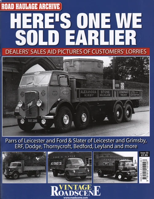 Road Haulage Archive - Here's One We Sold Earlier