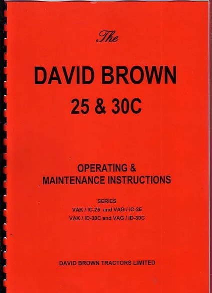 David Brown 25 and 30C
