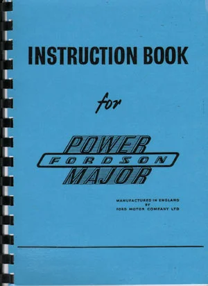 Power Major - Operator Instruction Book