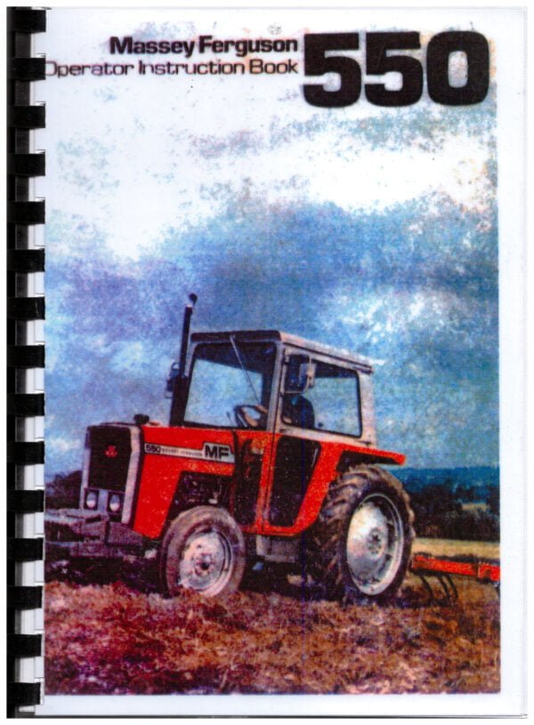 Massey-Ferguson 550 Operator's Manual