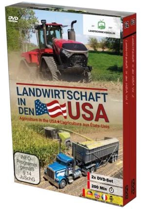 Landwirtschaft in USA - Agriculture in the USA DVD Set x 2